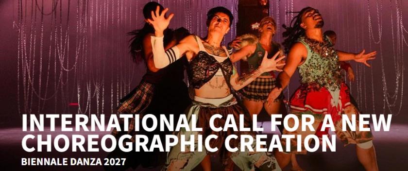 Biennale Danza 2027 – Convocatória Internacional para Criação Coreográfica