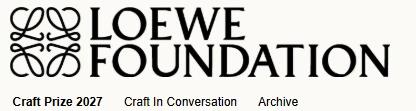 LOEWE FOUNDATION Craft Prize 2027